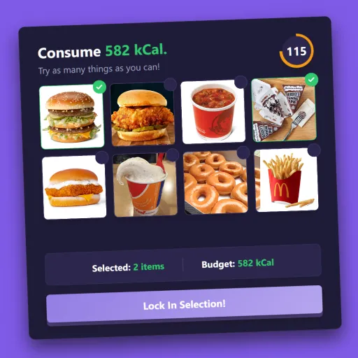 Screenshot of Stay in Budget shopping game mode